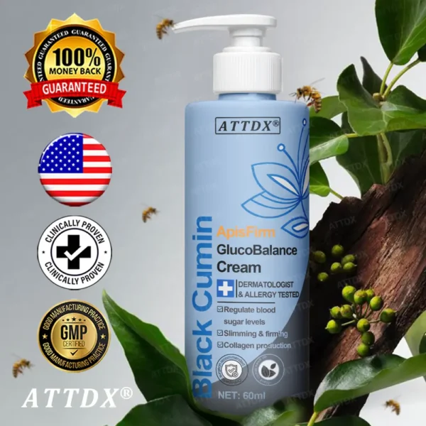 ATTDX® Black Cumin ApisFirm GlucoBalance Cream
