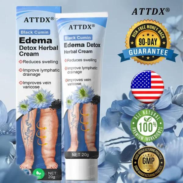 ATTDX® Black Cumin Edema Detox Herbal Cream