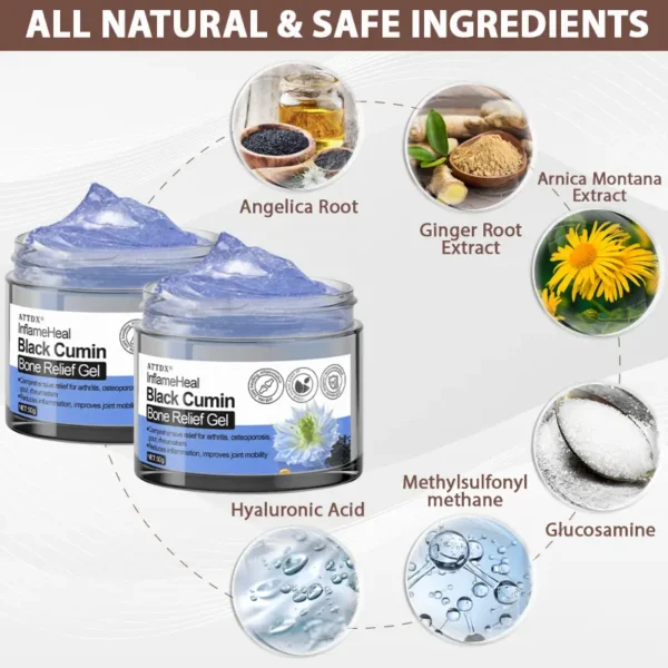 ATTDX® InflameHeal Black Cumin Bone Relief Gel