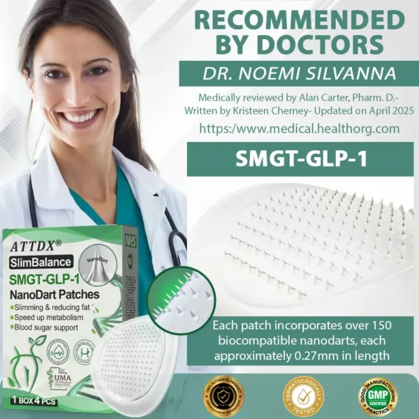 ATTDX® SlimBalance SMGT-GLP-1 NanoDart Patches