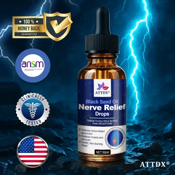 ATTDX® Black Seed Oil Nerve Relief Drops