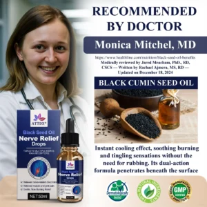 ATTDX® Black Seed Oil Nerve Relief Drops