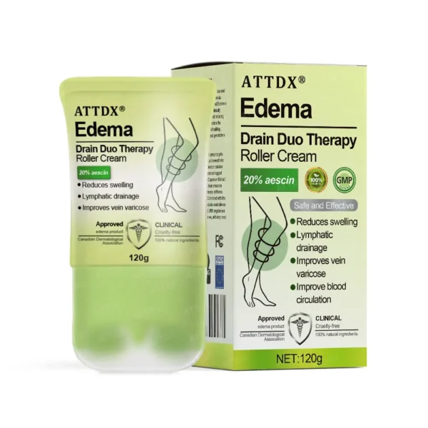 ATTDX® Edema Drain Duo Therapy Roller Cream