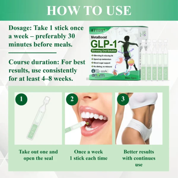ATTDX® MetaBoost GLP-1 Slimming Oral Solution 2