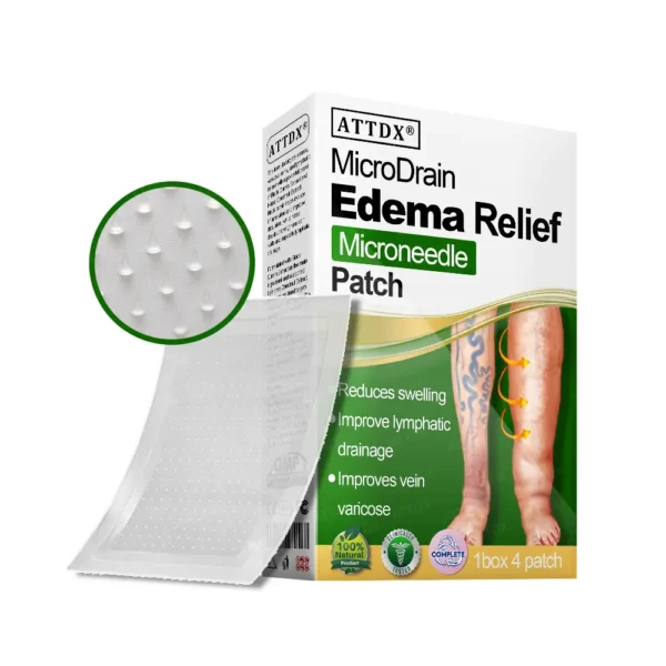 ATTDX® MicroDrain Edema Relief Microneedle Patch