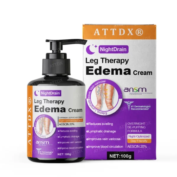 ATTDX® NightDrain Leg Therapy Edema Cream