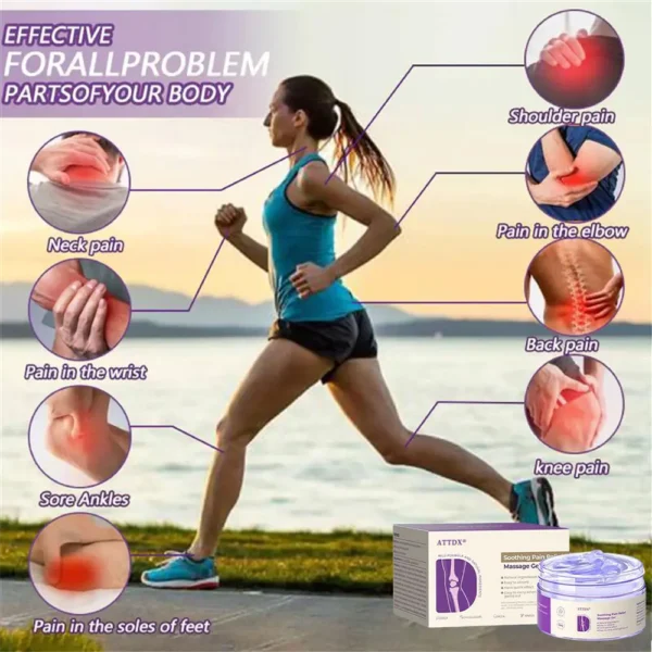 ATTDX® Turmeric Emu Oil Arthritis Soothing Pain Relief Gel