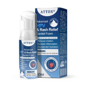 ATTDX® Advanced HPV & Rash Relief Genital Foam