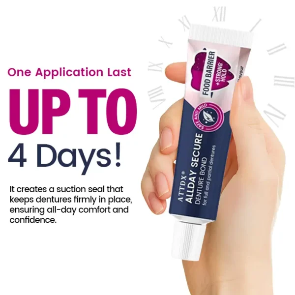 ATTDX® AllDay Secure Denture Bond