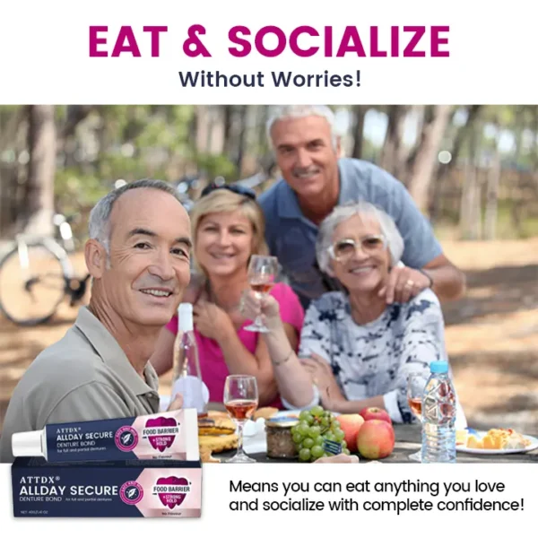 ATTDX® AllDay Secure Denture Bond