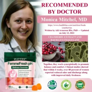 ATTDX® FemmeFresh pH Wellness Gummies
