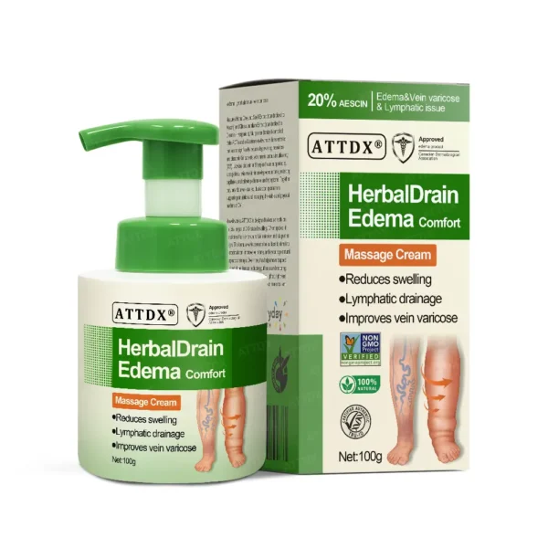 ATTDX® HerbalDrain Edema Comfort Massage Cream