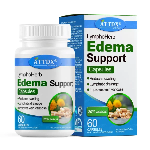 ATTDX® LymphoHerb Edema Support Capsules