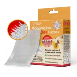 ATTDX® MicroSting Bee Vein Ease Patches