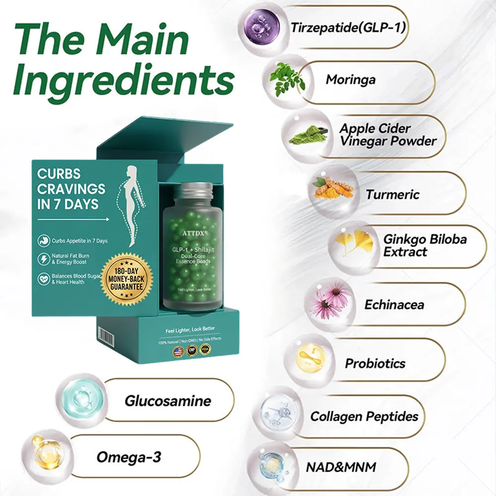 Official Store |🗽ATTDX® GLP-1 Six in One Health Solution Beads