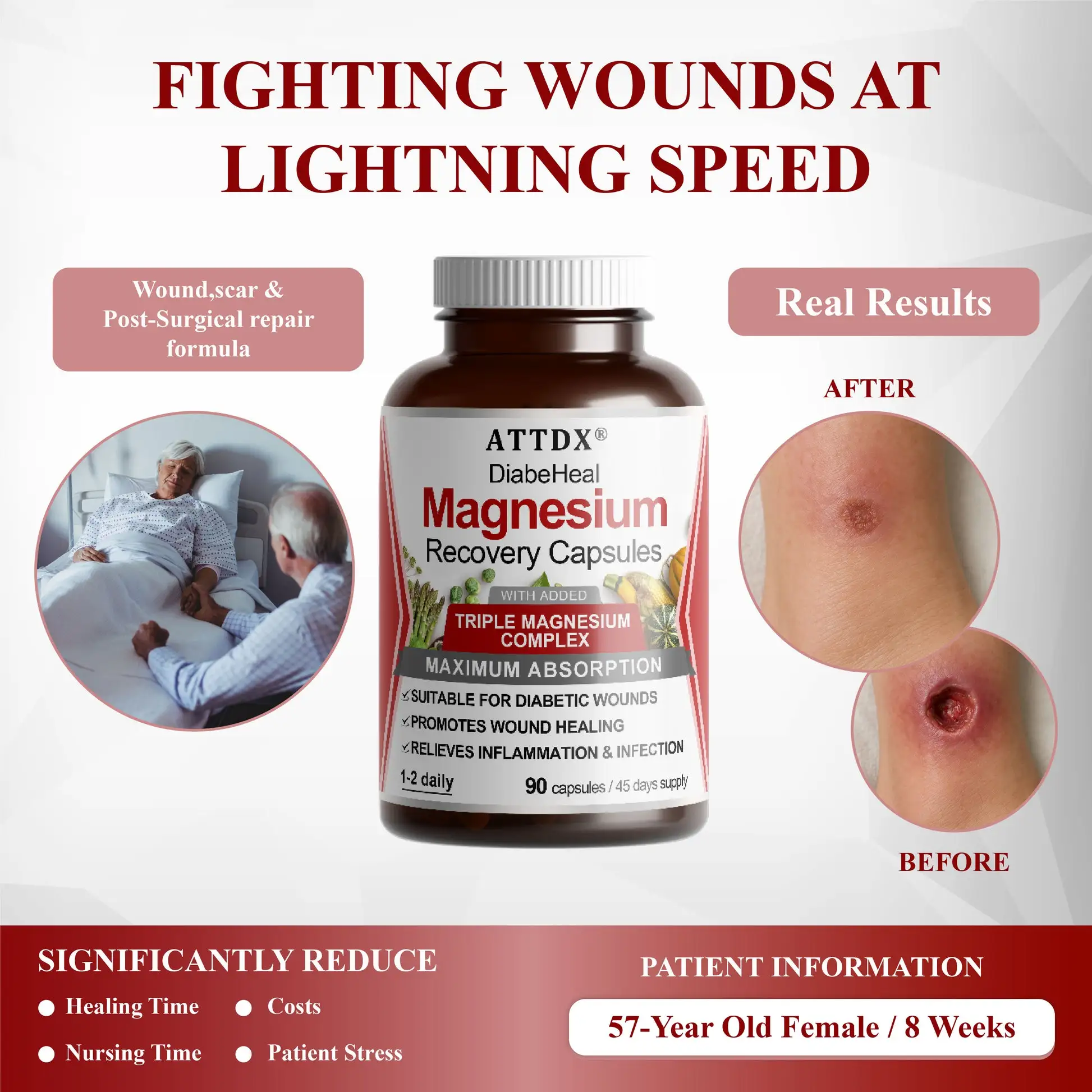 ATTDX® DiabeHeal Magnesium Recovery Capsules