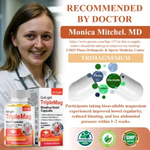 ATTDX® GutLight TripleMag Bloating Relief Capsules