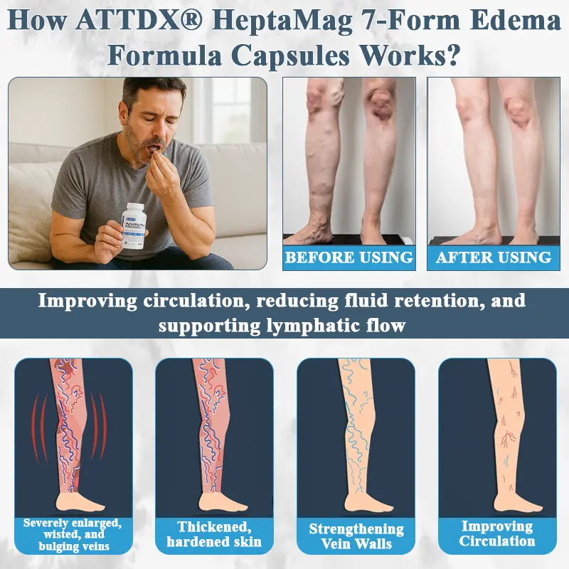 ATTDX® HeptaMag 7-Form Edema Formula Capsules