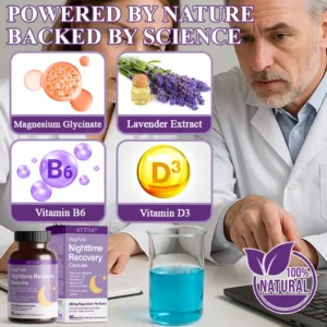 ATTDX® MagRest Nighttime Recovery Capsules