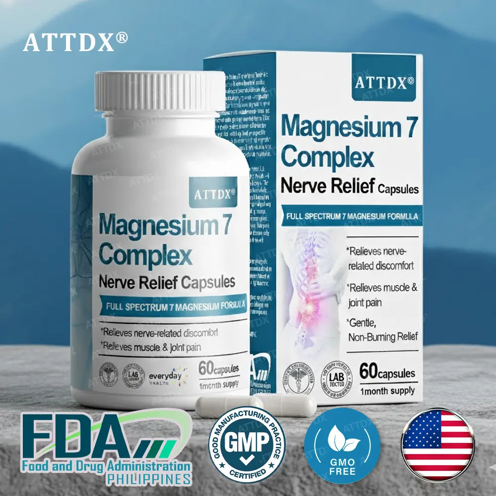 ATTDX® Magnesium 7 Complex Nerve Relief Capsules