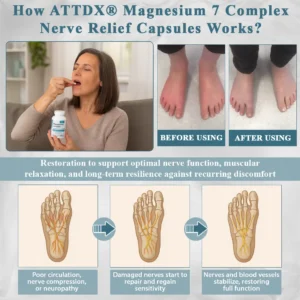 ATTDX® Magnesium 7 Complex Nerve Relief Capsules