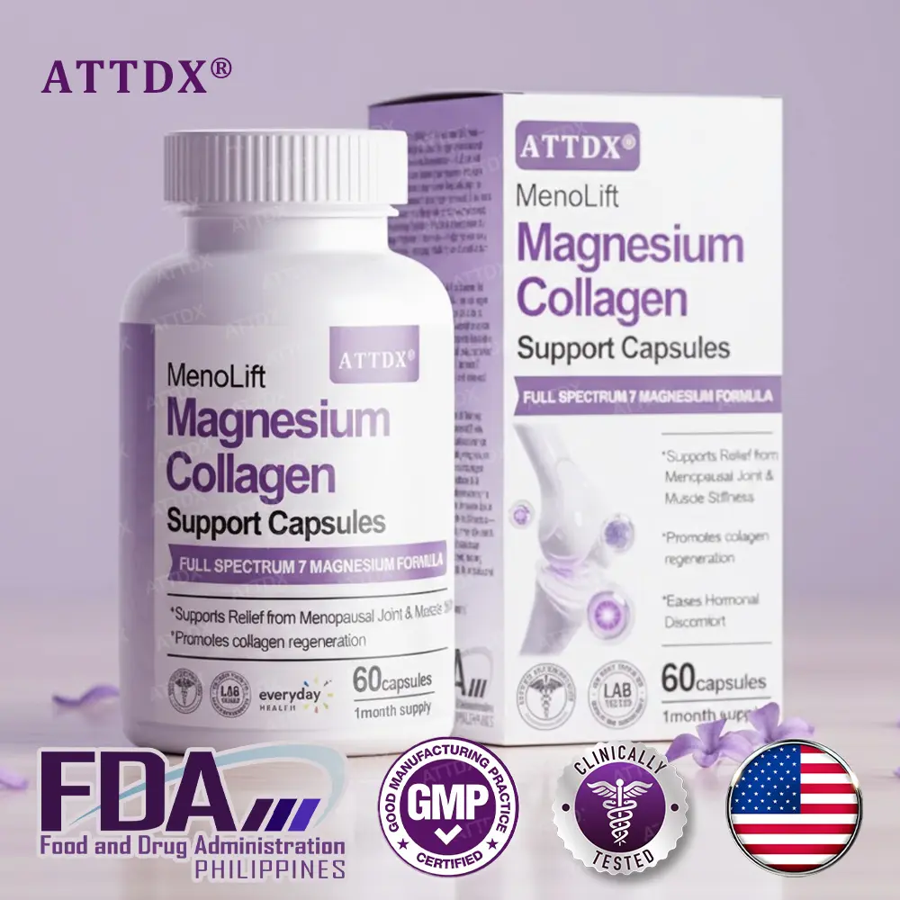 ATTDX® MenoLift Magnesium Collagen Support Capsules