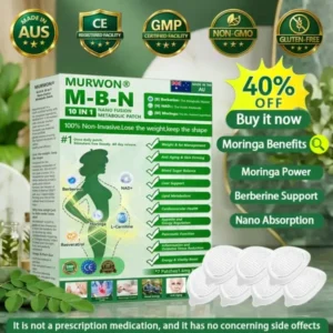 𝐀𝐮𝐬𝐬𝐢𝐞 𝐃𝐨𝐜𝐭𝐨𝐫 𝐑𝐞𝐜𝐨𝐦𝐦𝐞𝐧𝐝𝐞𝐝 👨‍⚕️ | 𝑴𝑼𝑹𝑾𝑶𝑵® Moringa & Berberine 10-IN-1 Advanced Nano Microneedle Patch