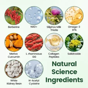 ATTDX® Moringa · Berberine + NAD+ 10-in-1 Nano Microneedle Patch