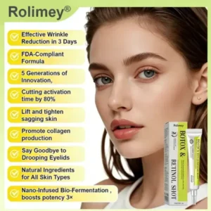 Rolimey® Botox & Vita-A Retinol Shot Tightening and Wrinkle-Reducing Cream