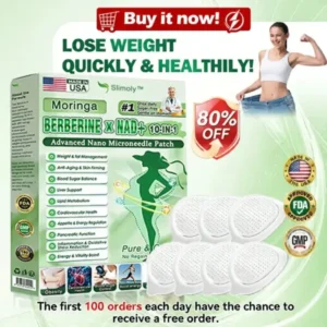 Slimoly™ Moringa & Berberine 10-IN-1 Advanced Nano Microneedle Patch