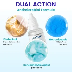 ATTDX® PetPure Pet Ear Pro Drops FM+